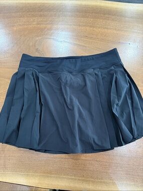 Lululemon Black Pleated Skort